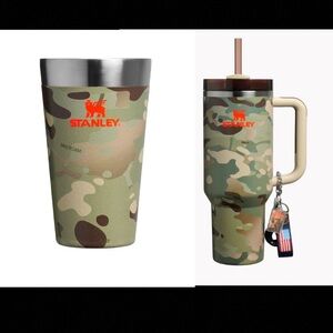 Post Malone Stanley Bundle 16 oz Pint Cup and 40oz Tumbler Camouflage